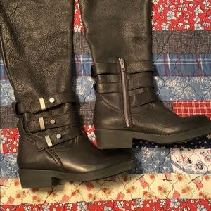 Steve Madden leather boots size 7-1/2